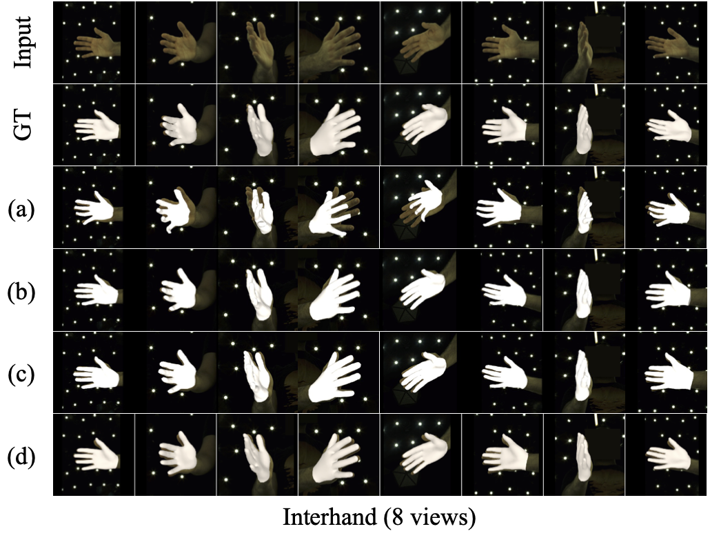 Qualitative comparison on InterHand2.6M
